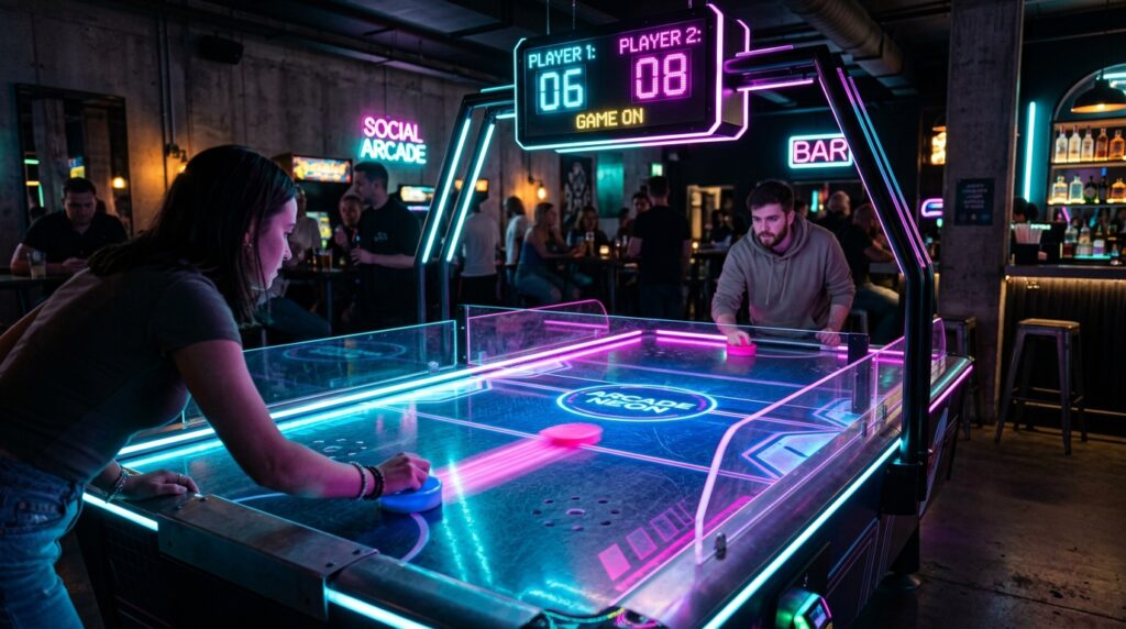 Commercial Air Hockey